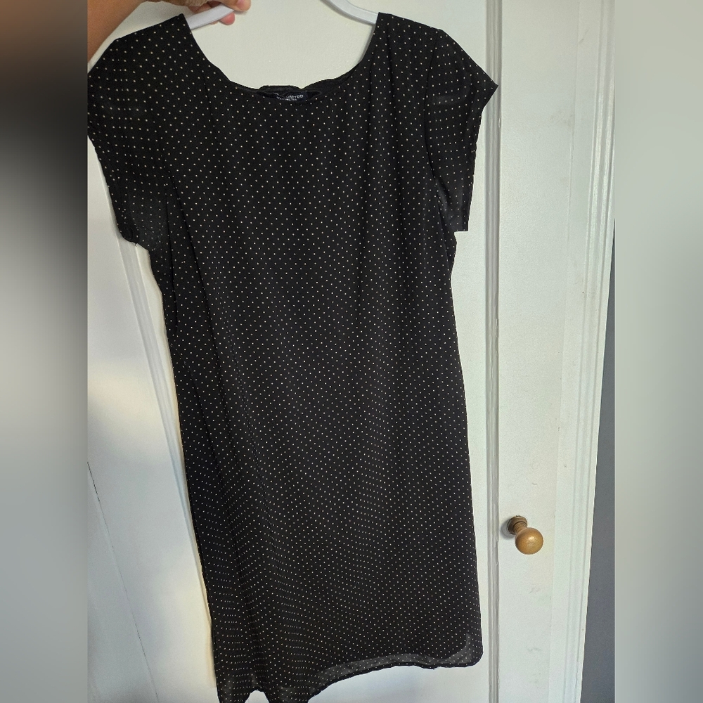 Polka doted dress by The Limited (Stretch Fit Size 14)